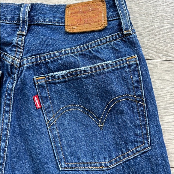 Levi's® Premium 501 Original Cropped Jeans - Picture 6 of 15